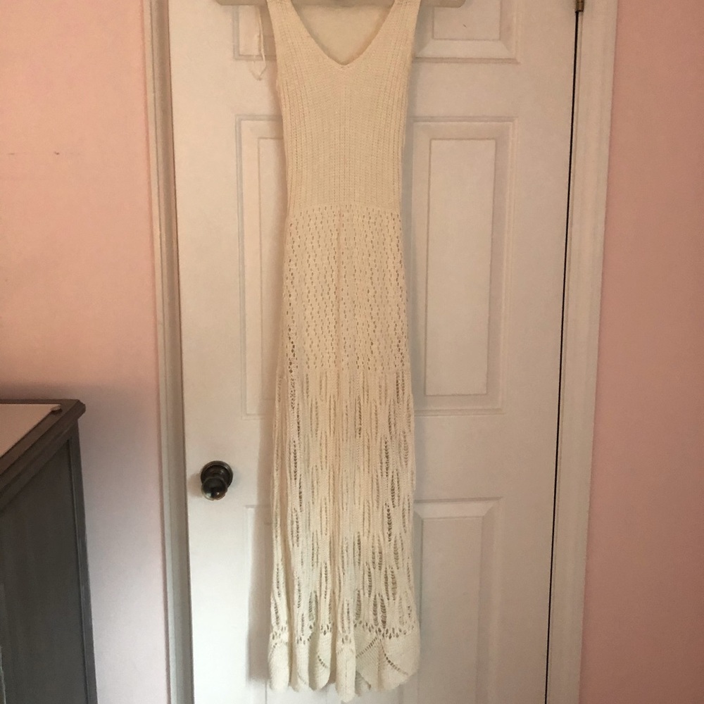 Cynthia Rowley ivory knit dress
